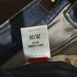 Express Women's Blue Skinny Jeans